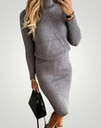 Robe Pull Tricotée Chic et Confortable 6 - Mode Lumière