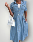 Robe en Jean Élégante et Confortable 0