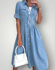 Robe en Jean Élégante et Confortable 3