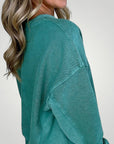 Sweat-shirt Chic Décontracté à Décolleté Élégant 3 - Mode Lumière