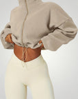 Sweat-shirt Zippé Élégant et Confortable 4 - Mode Lumière