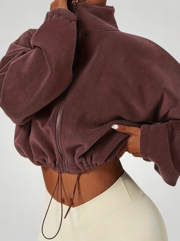 Sweat-shirt Zippé Élégant et Confortable 7 - Mode Lumière