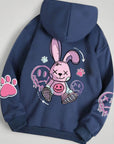 Sweat à Capuche Imprimé Style Urbain 5 - Mode Lumière