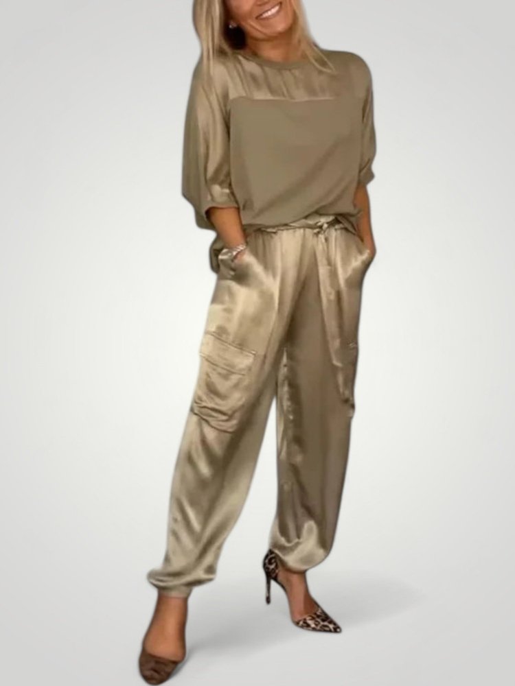 Tenue Femme Élégante en Deux Pièces Chic