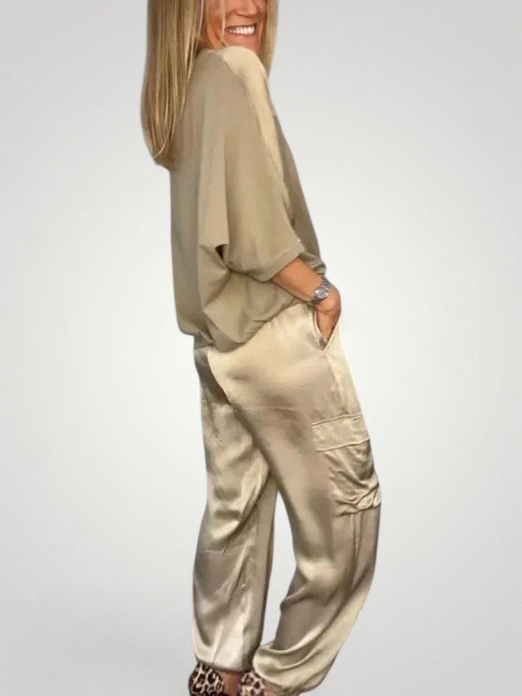 Tenue Femme Élégante en Deux Pièces Chic