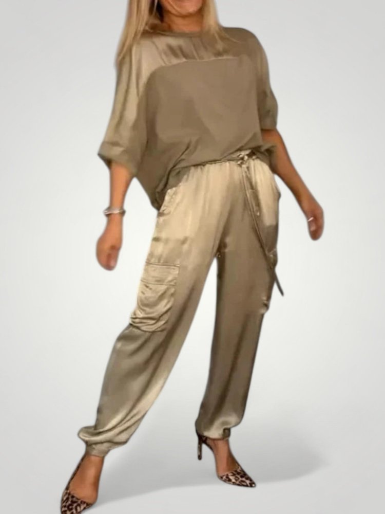 Tenue Femme Élégante en Deux Pièces Chic