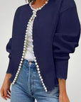 Veste Cardigan Élégante avec Broderies Raffinées 2 - Mode Lumière
