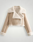 Veste en Similicuir Doublure Douce Élégante 2 - Mode Lumière