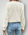 Blouse Élégante à Col Montant 2