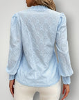 Blouse Élégante à Col Montant 6