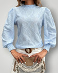 Blouse Élégante à Col Montant 3