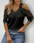 Blouse Élégante à Épaules Dégagées 0