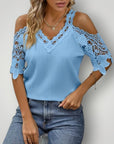 Blouse Élégante à Épaules Dégagées 1