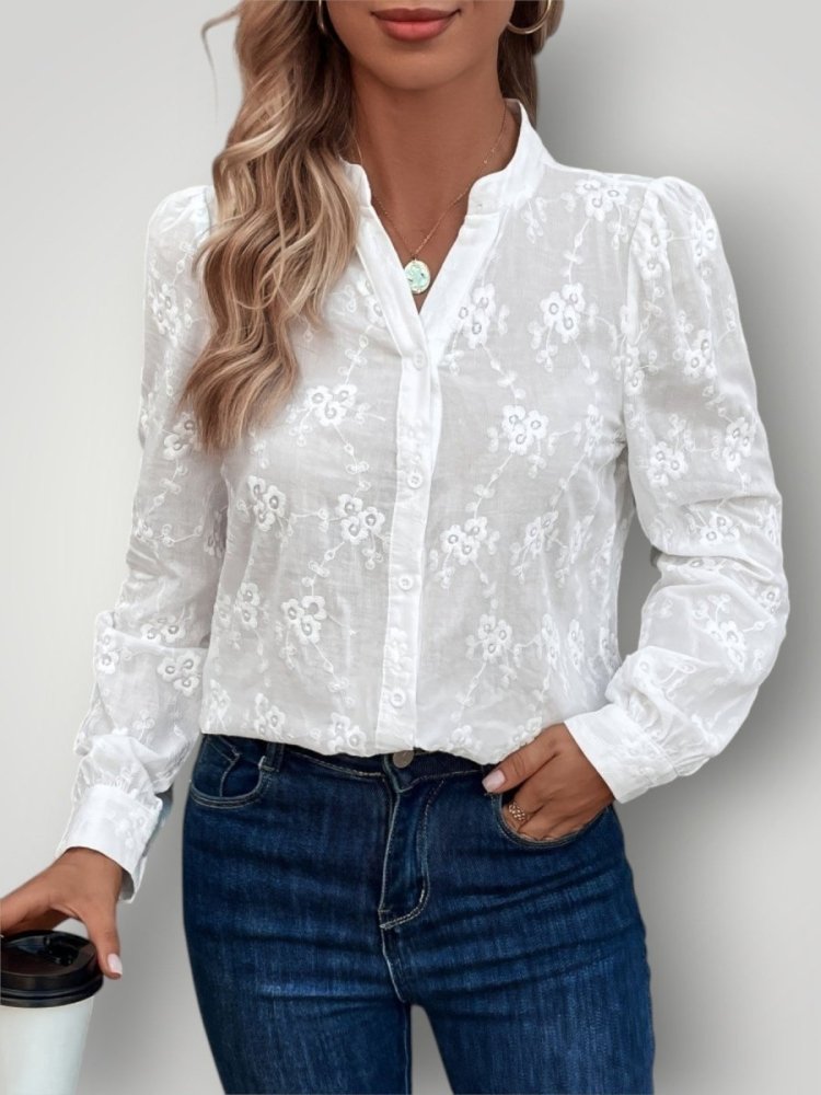 Blouse Élégante au Style Raffiné 2