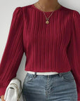 Blouse Femme Plissée Chic et Confortable 5
