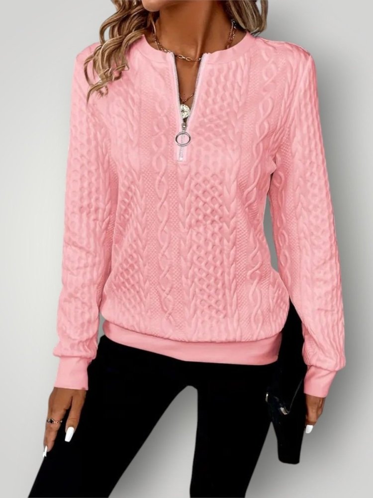 Cardigan Femme Chic à Fermeture Éclair 9