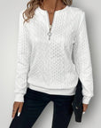 Cardigan Femme Chic à Fermeture Éclair 4