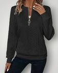 Cardigan Femme Chic à Fermeture Éclair 0