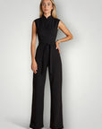 Combinaison Femme Chic Sans Manches Élégante 7