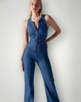 Combinaison Jean Femme Élégante et Confortable 0