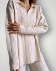 Ensemble Rayé Élégant et Confortable 0