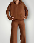 Ensemble Rayé Élégant et Confortable 2