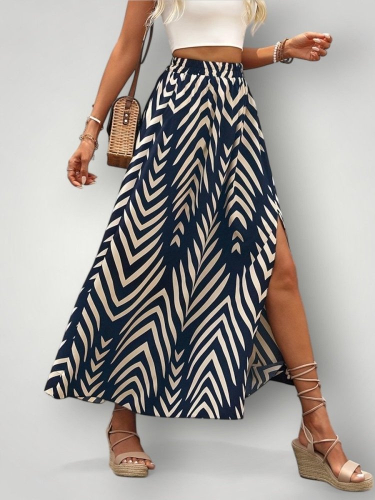 Jupe Chevron Élégante et Confortable 4