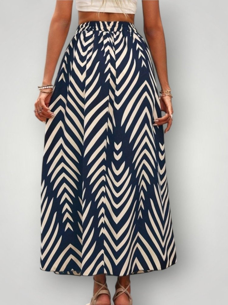 Jupe Chevron Élégante et Confortable 3