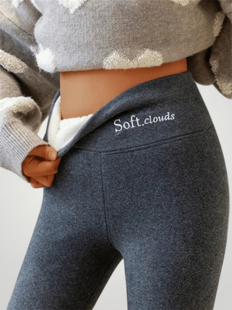 Legging Femme Polaire Sculptant Confortable 1 - Mode Lumière