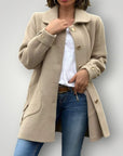 Manteau Hiver Femme Élégant et Confortable 0