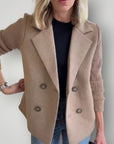 Manteau Long Femme Élégant et Confortable 0
