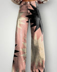 Pantalon Femme Vintage Élégant et Confortable 0