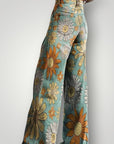 Pantalon Femme Vintage Élégant et Confortable 1