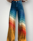 Pantalon Femme Vintage Élégant et Confortable 0