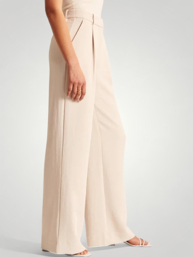 Pantalon Fluide Femme Évasé Élégant 9 - Mode Lumière