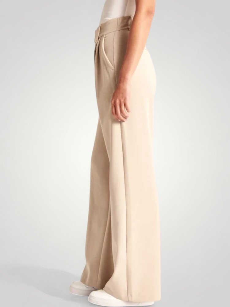 Pantalon Fluide Femme Évasé Élégant 4 - Mode Lumière
