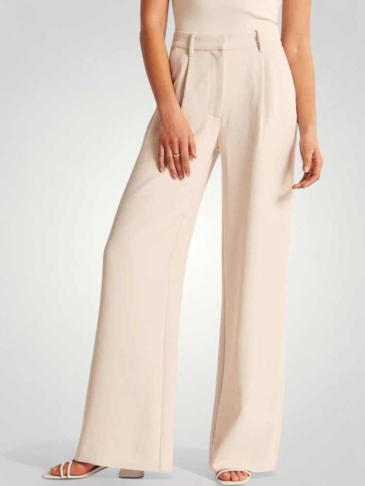 Pantalon Fluide Femme Évasé Élégant 1 - Mode Lumière