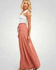 Pantalon Fluide Femme Taille Haute Élégant 1 - Mode Lumière