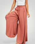 Pantalon Fluide Femme Taille Haute Élégant 3 - Mode Lumière