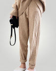 Pantalon Harem Tricoté Élégant et Confortable 1 - Mode Lumière
