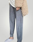 Pantalon Harem Tricoté Élégant et Confortable 2 - Mode Lumière