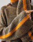 Pull à Col Roulé Élégant Confortable 3