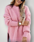 Pull Col Roulé Femme Élégant et Confortable 4