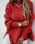 Pull Col Roulé Femme Élégant et Confortable 3