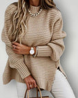 Pull Col Roulé Femme Élégant et Confortable 1