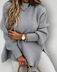 Pull Col Roulé Femme Élégant et Confortable 2