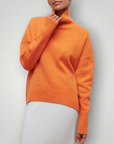 Pull Femme Col Roulé Élégant et Confortable 7