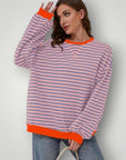 Pull Rayé Élégant et Confortable 2