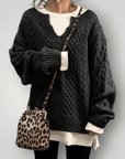 Pull Tricoté Élégant et Confortable 4