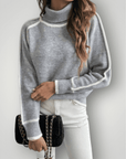 Pull Tricoté Élégant et Confortable 1